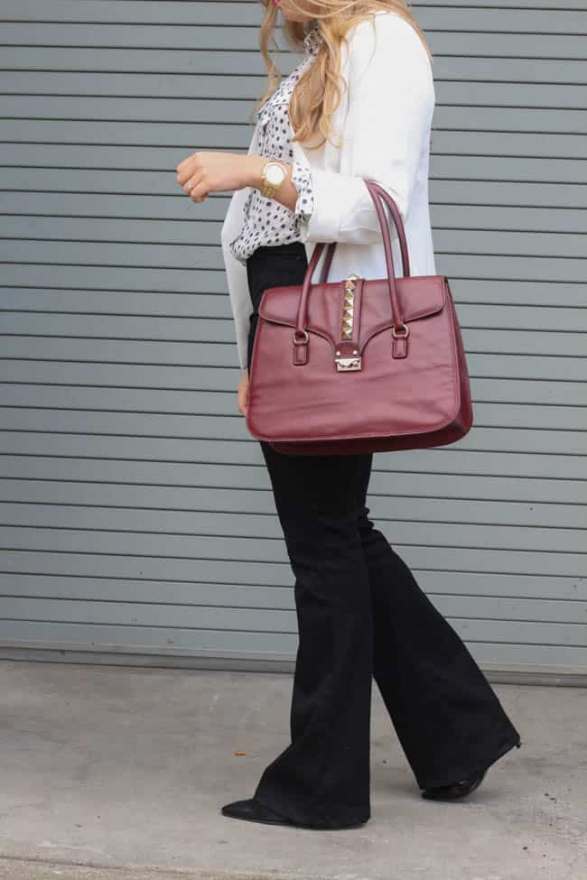 the most chic work satchel
