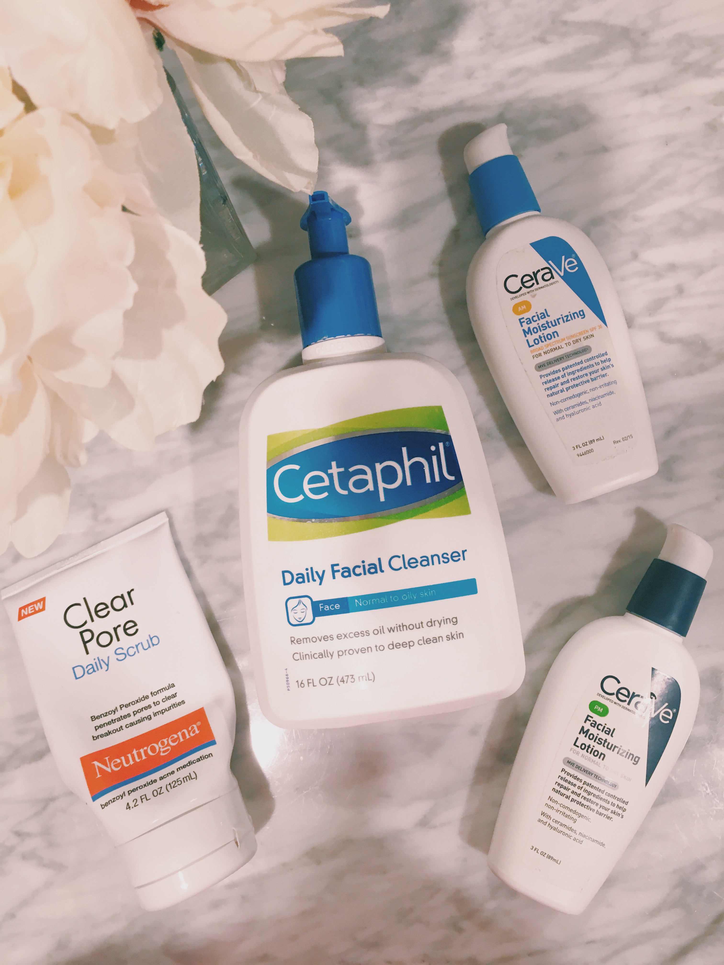 My Drugstore Skincare Routine (for adult acne prone skin