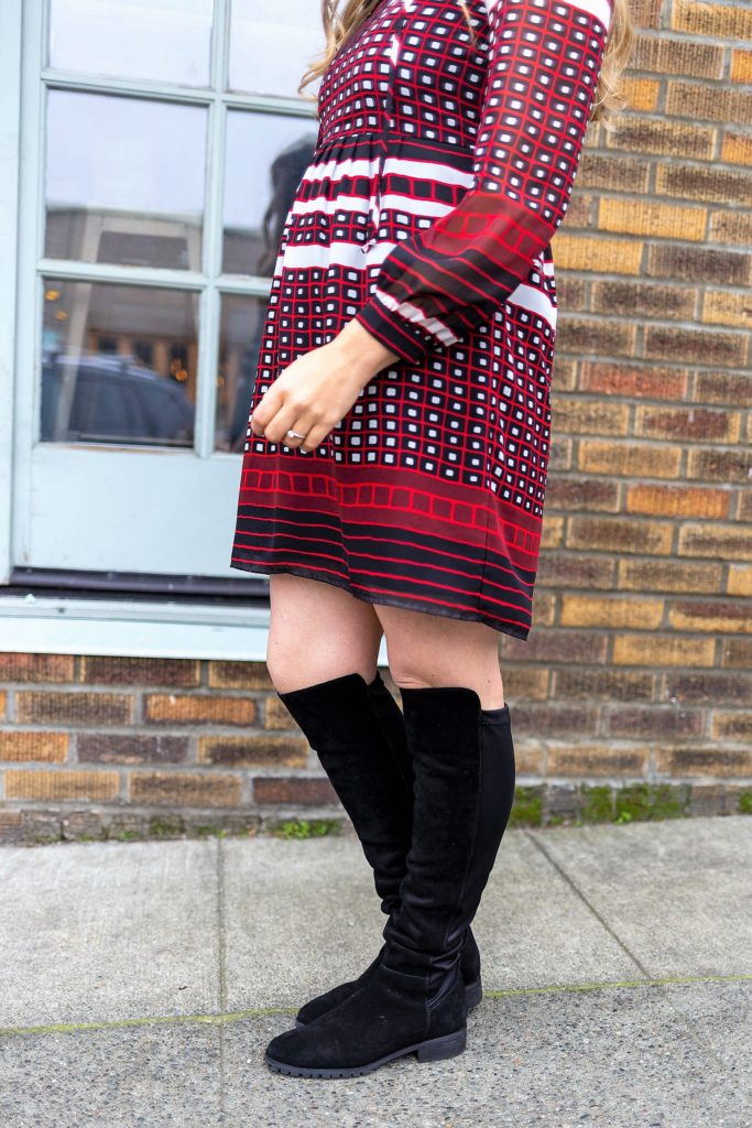 blondo presto over the knee boots review - how to wear over the knee boots - northwest blonde - Seattle style blog