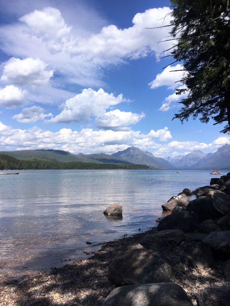 Glacier National Park with a toddler