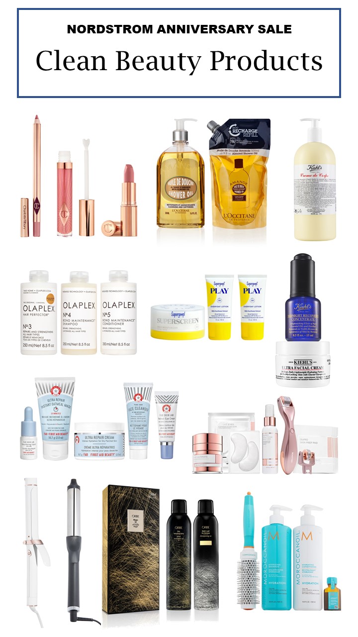clean beauty products in the 2020 Nordstrom Anniversary Sale #nordstromanniversarysale #nsale #cleanbeauty