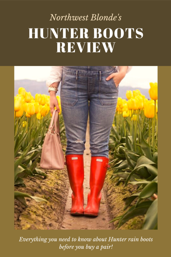 Have you thought about buying the popular and expensive Hunter boots? Well here is everything you need to know before your buy a pair of Hunter rain boots. This Hunter boots review will go over Hunter boot sizing, price, colors, styles, and other need to know information all in one place #fallfashion #hunterboots #rainboots