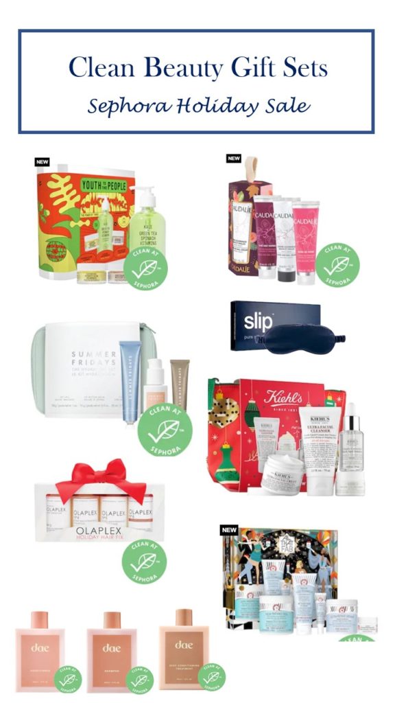 Clean Beauty gift sets on sale at Sephora #cleanbeauty #sephora