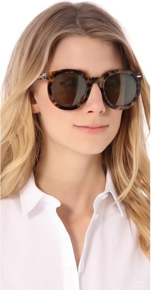 KAREN WALKER EYEWEAR – SUPER DUPER STRENGTH /CRACKED TORT – la boutique  eyewear