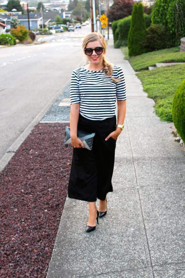 palazzo pants, culottes, Northwest Blonde