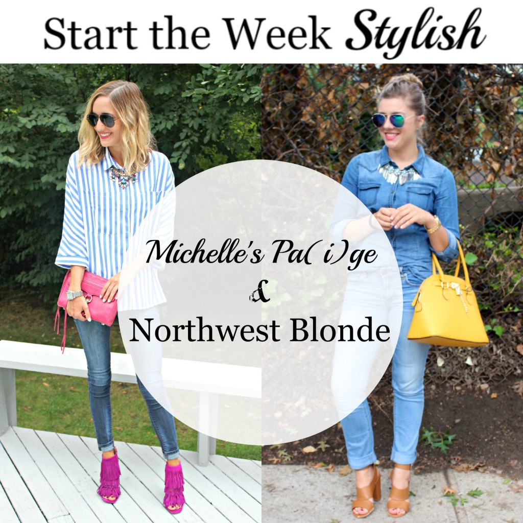 Start the Week Stylish - Northwest Blonde - denim