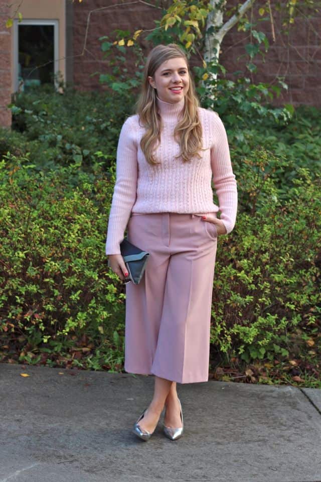 blush pink work wear - wearing pink as a grown up