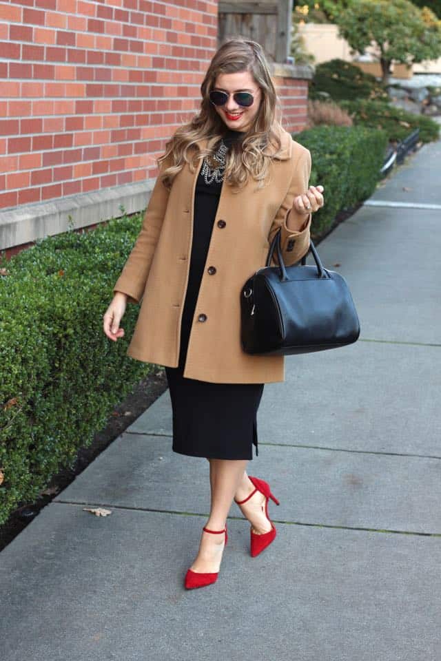Quick holiday party style - winter fashion - winter style - holiday style