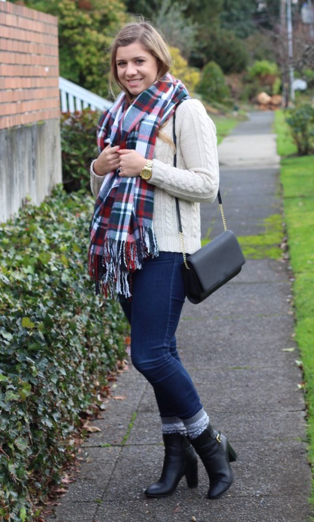 Warm winter layers - winter fashion