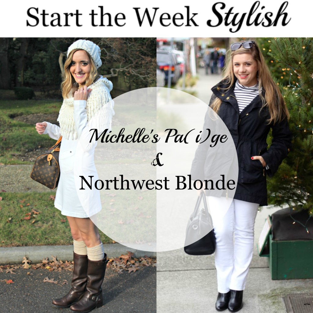 Start the Week Stylish -white
