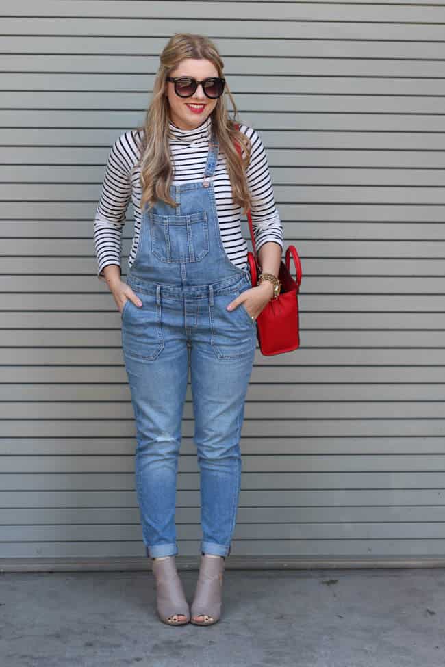 how to wear overalls and still look cute