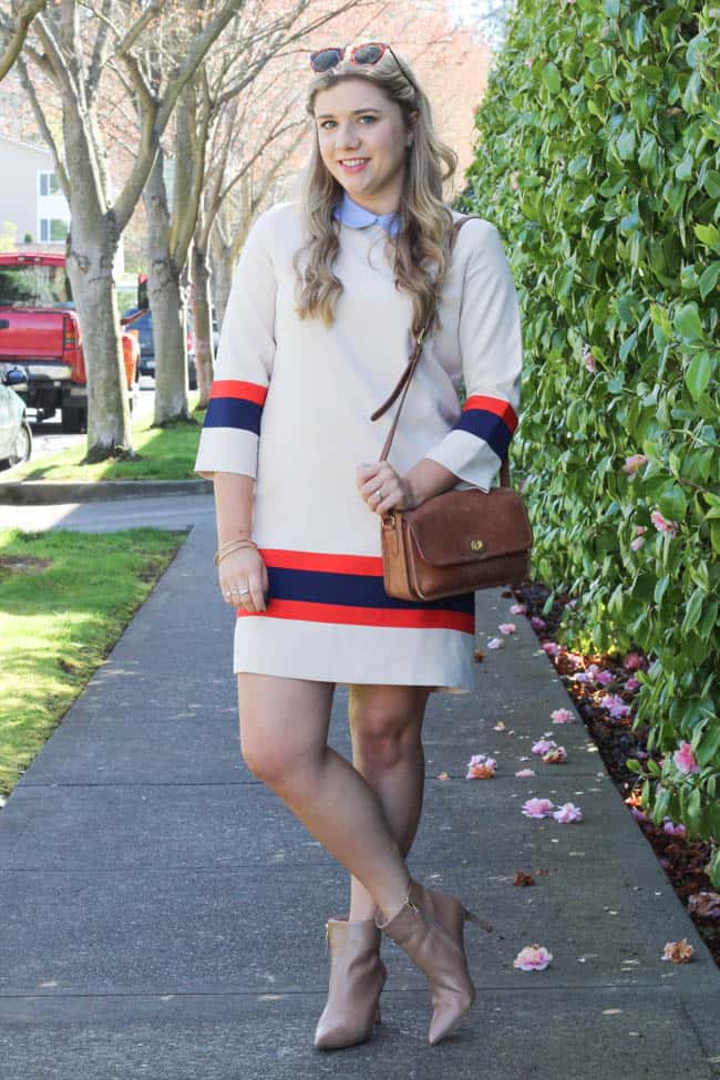 modest shift dress for spring