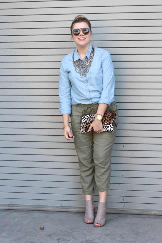 casual slouchy silhouette