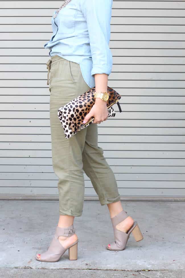 linen joggers for spring