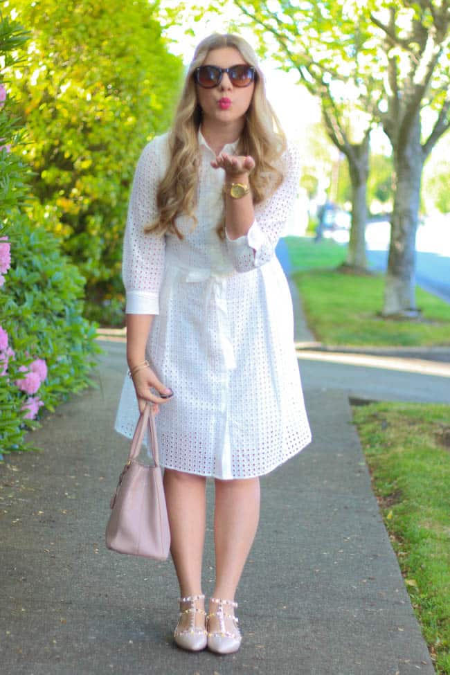 little white dress for summer