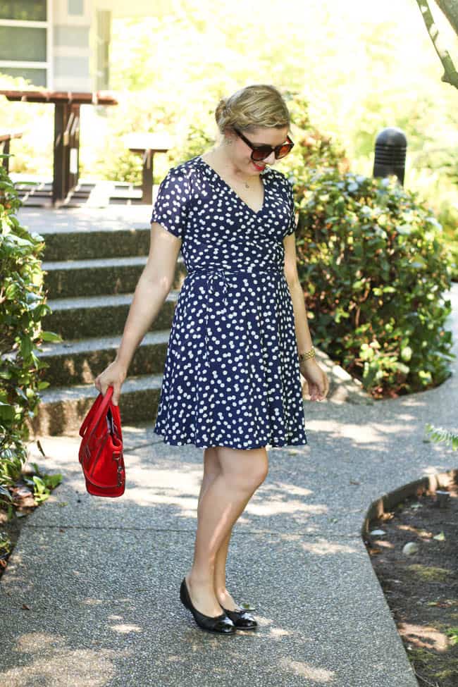 summer wrap dress