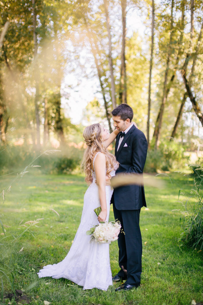 Northwest Blonde wedding