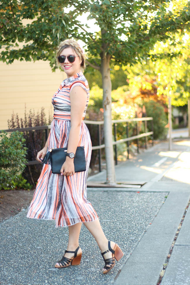 transitioning into fall with color