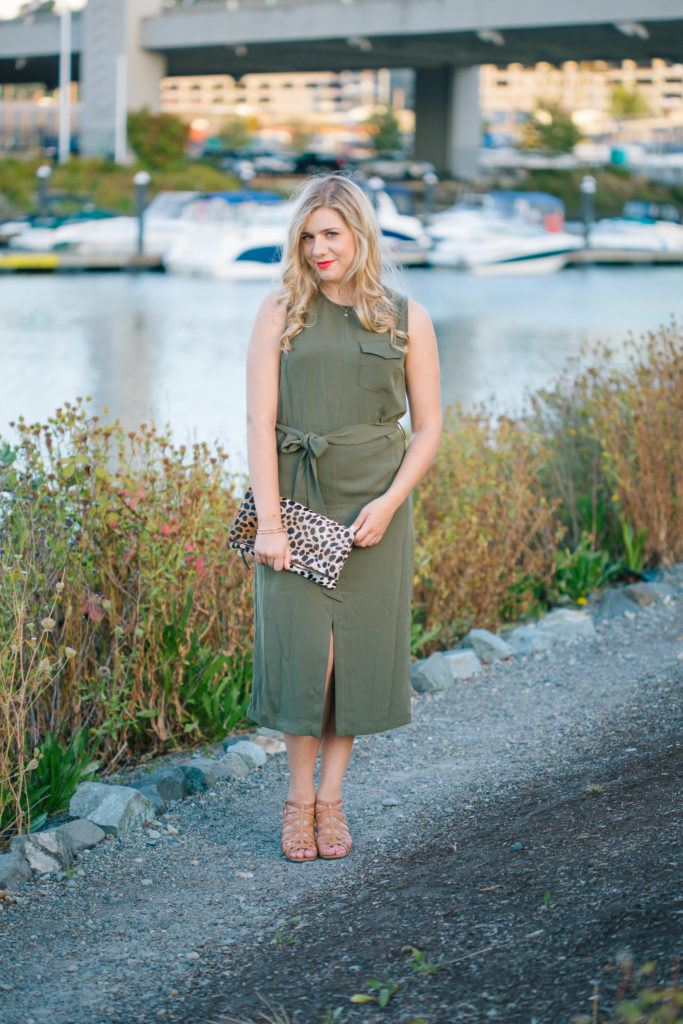 5 ways to wear olive green