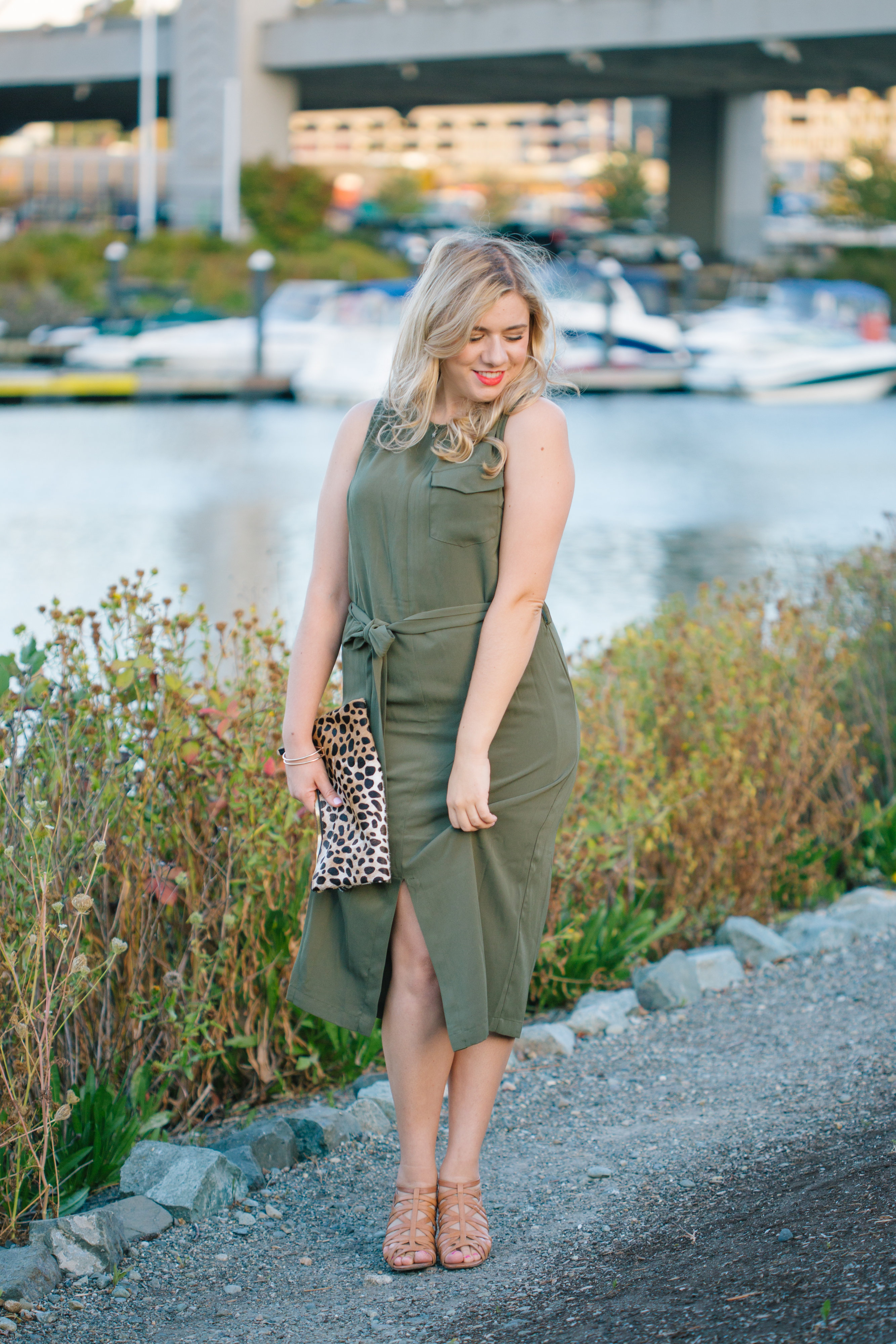 5 ways to wear olive green