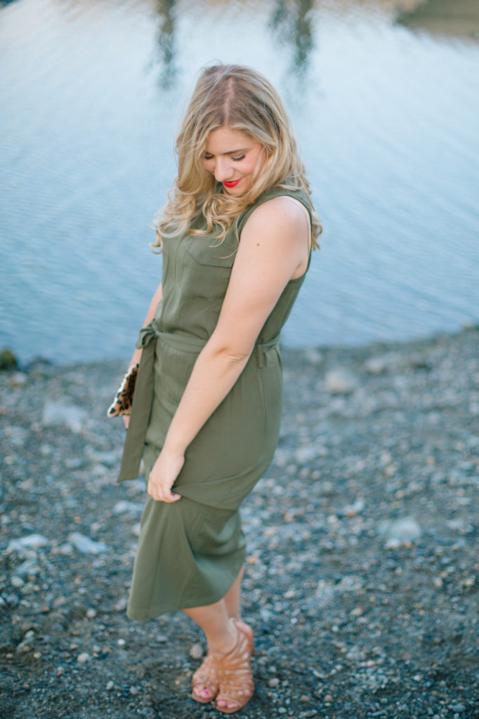 5 ways to wear olive green