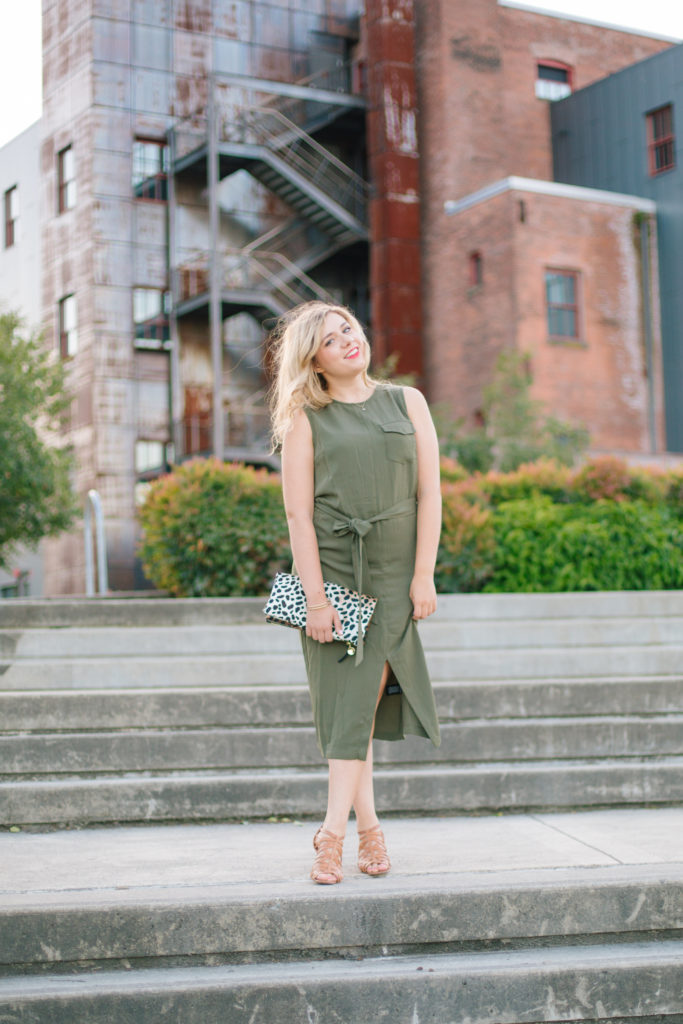 5 ways to wear olive green