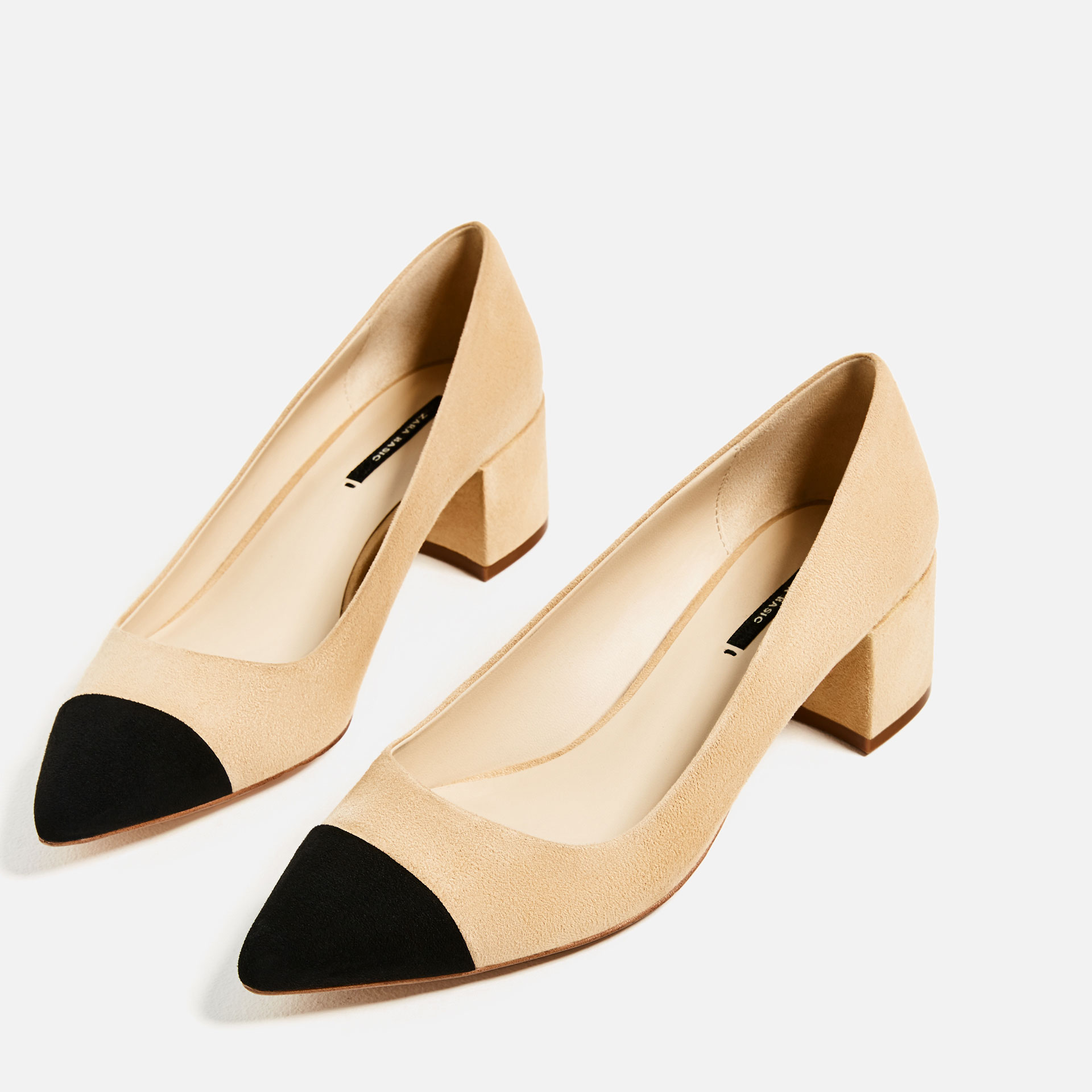 METALLIC HEELED SLINGBACKS - Silver | ZARA United States