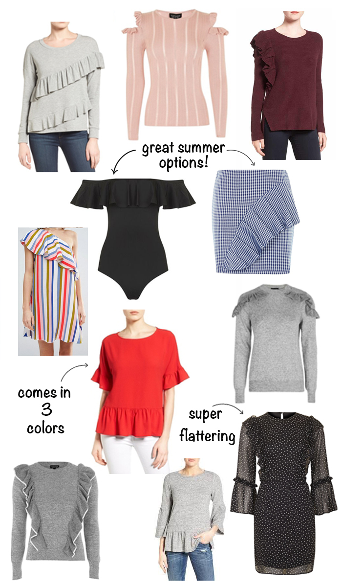best ruffle pieces on sale