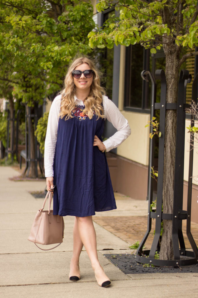 embroidered dresses for work