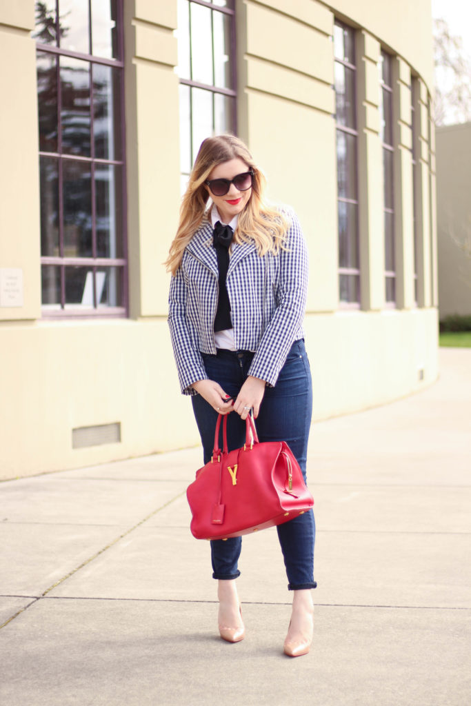 gingham must haves for spring - j.crew gingham blazer