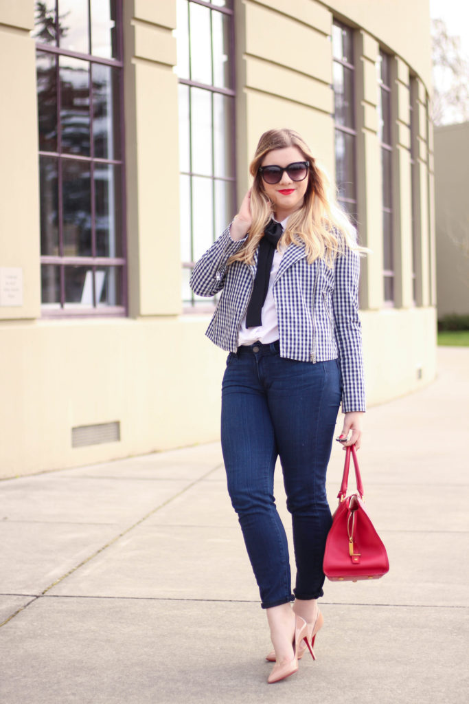 gingham must haves for spring - j.crew gingham blazer