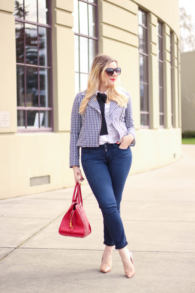 gingham must haves for spring - j.crew gingham blazer