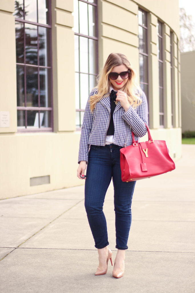 gingham must haves for spring - j.crew gingham blazer