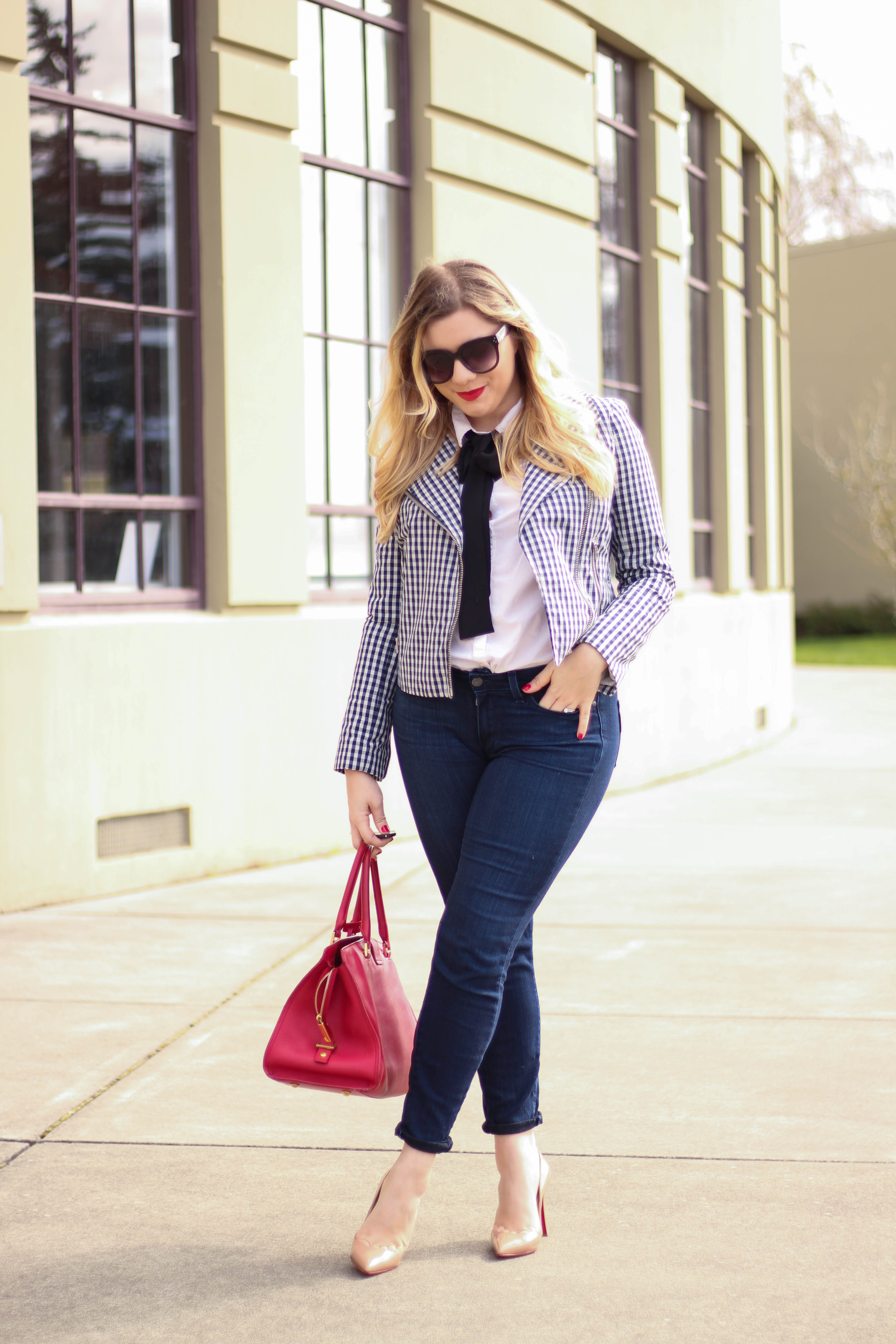 gingham must haves for spring - j.crew gingham blazer