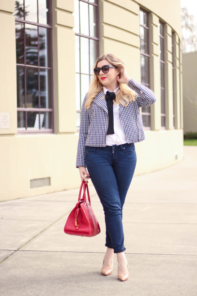 gingham must haves for spring - j.crew gingham blazer