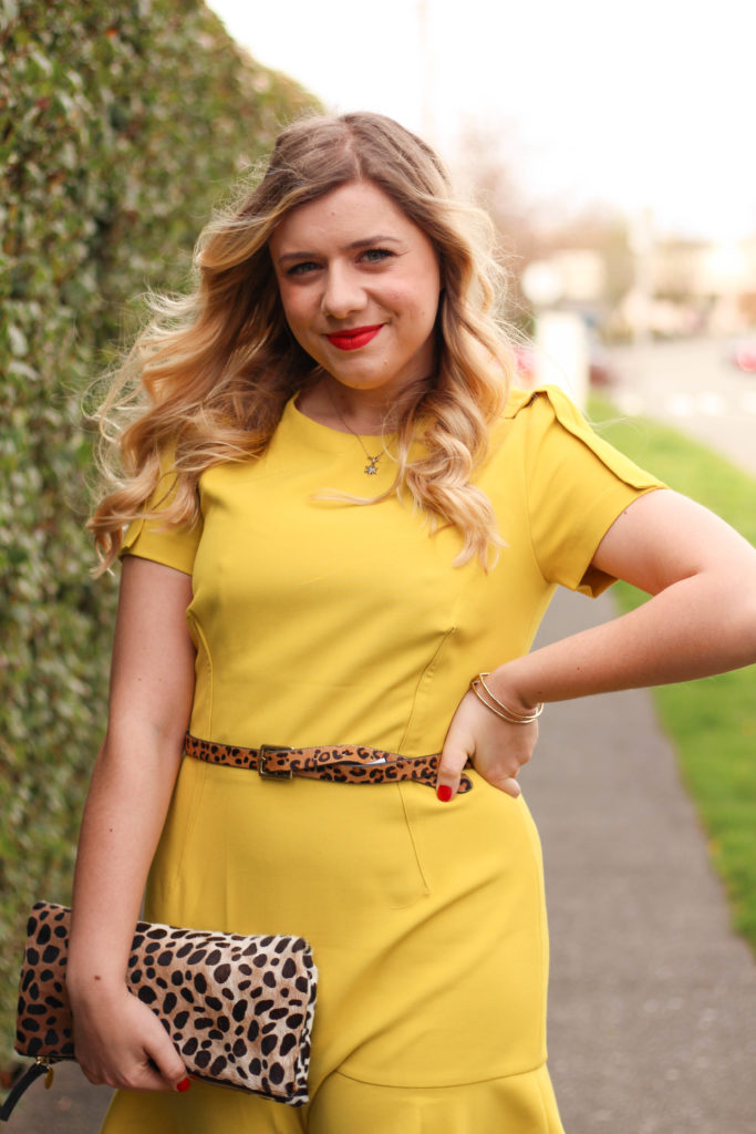 how to get 10k instagram followers - banana republic dress - clare v clutch - Easter outfit idea