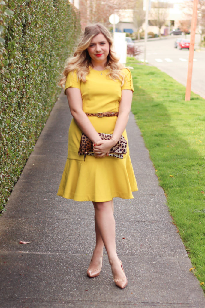 how to get 10k instagram followers - banana republic dress - clare v clutch - Easter outfit idea