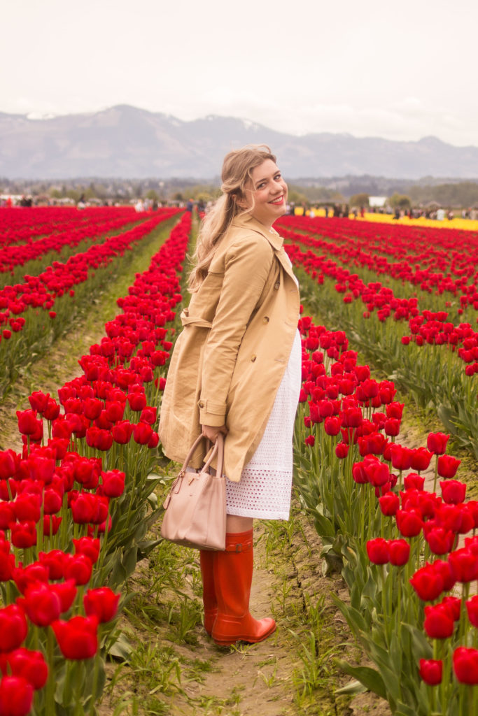 how to have a good day every day - skagit valley tulip festival 