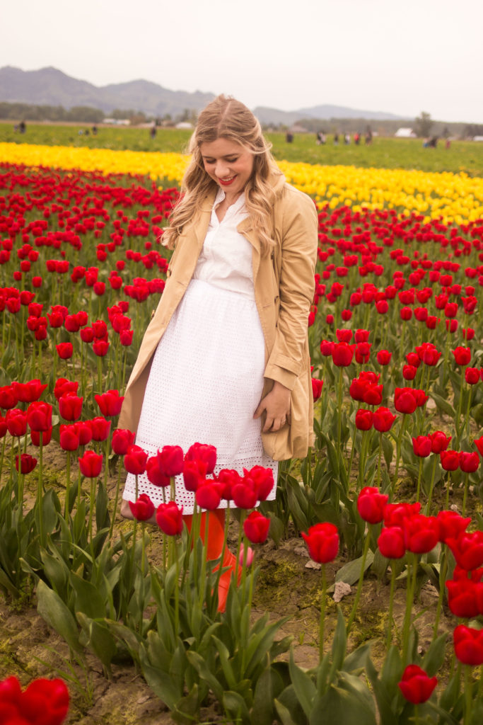 how to have a good day every day - skagit valley tulip festival 