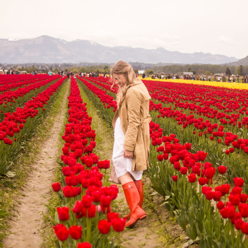 how to have a good day every day - skagit valley tulip festival 