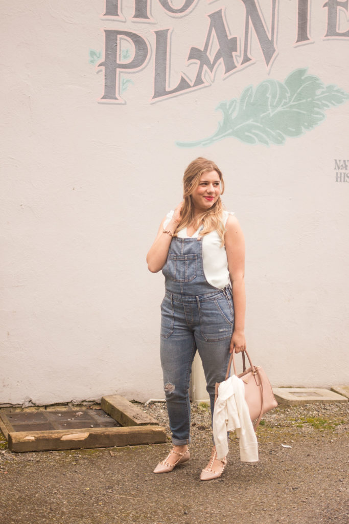 how to wear overalls like an adult - girly girl overalls - feminine overalls 