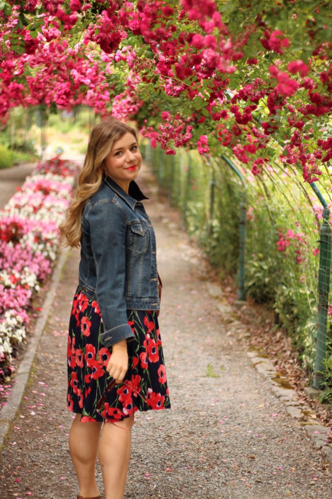 shop stevie poppy dress - point defiance rose garden