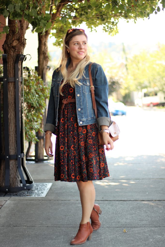 beat the heat fall fashion - end of summer styles - madewell ankle boots - the stockplace 