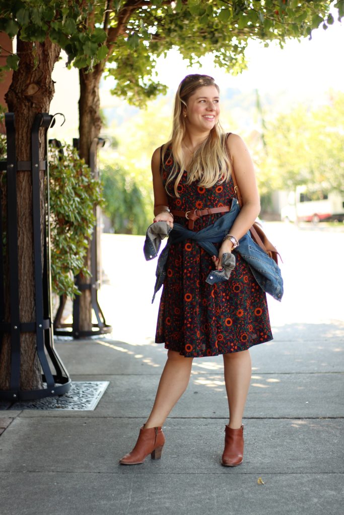 beat the heat fall fashion - end of summer styles - madewell ankle boots - the stockplace 