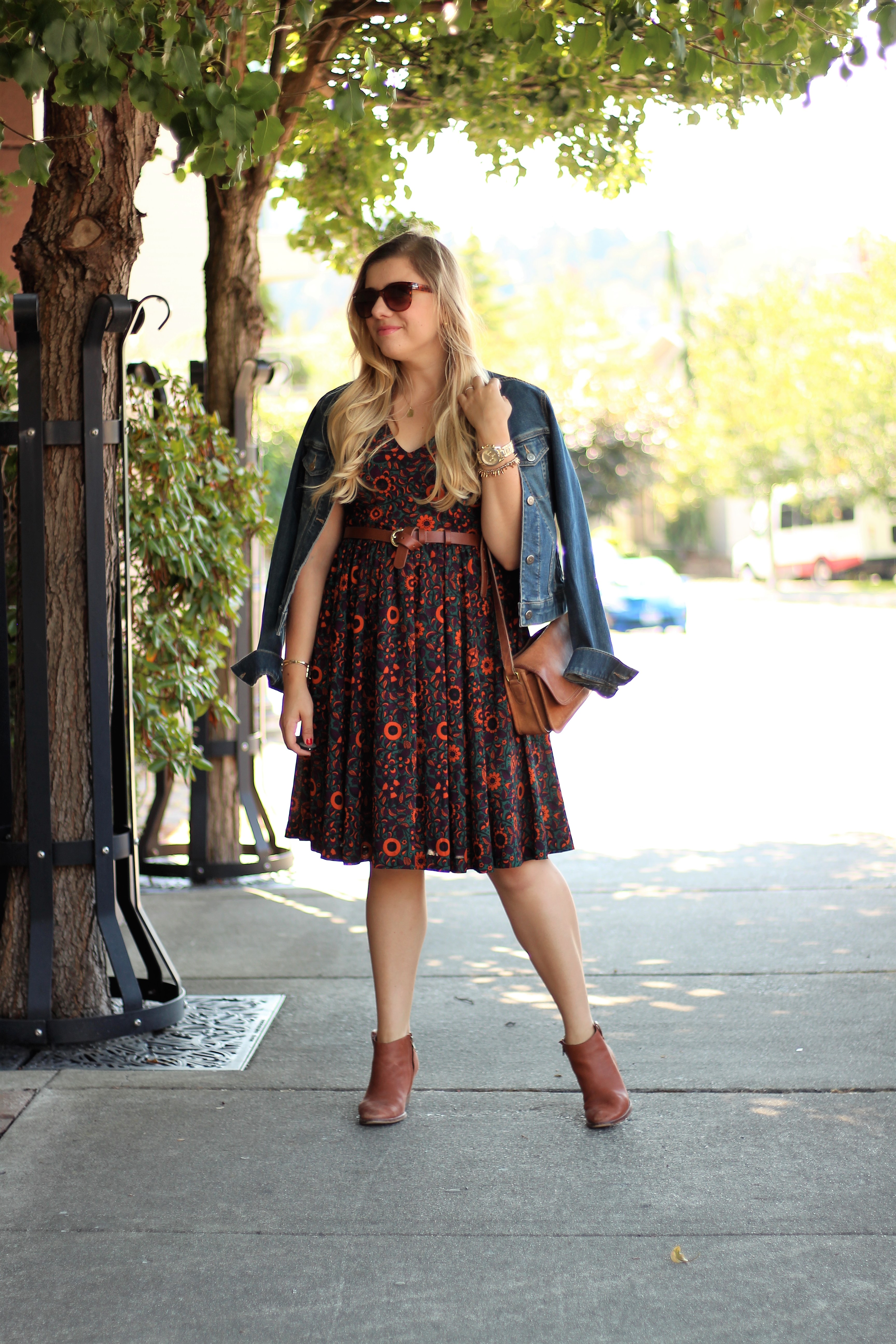 beat the heat fall fashion - end of summer styles - madewell ankle boots - the stockplace