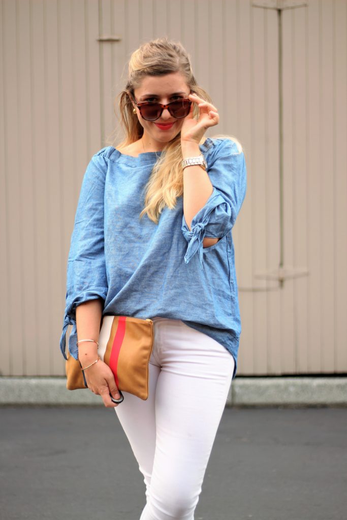 free people off the shoulder top - weekend casual