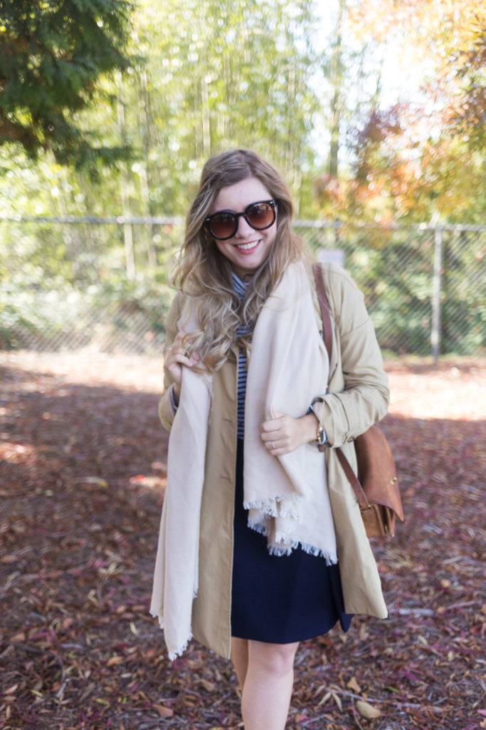 embracing fall - J.Crew skirt - sole society scarf - madewell ankle boots - tissue turtleneck - J.Crew fall essentials