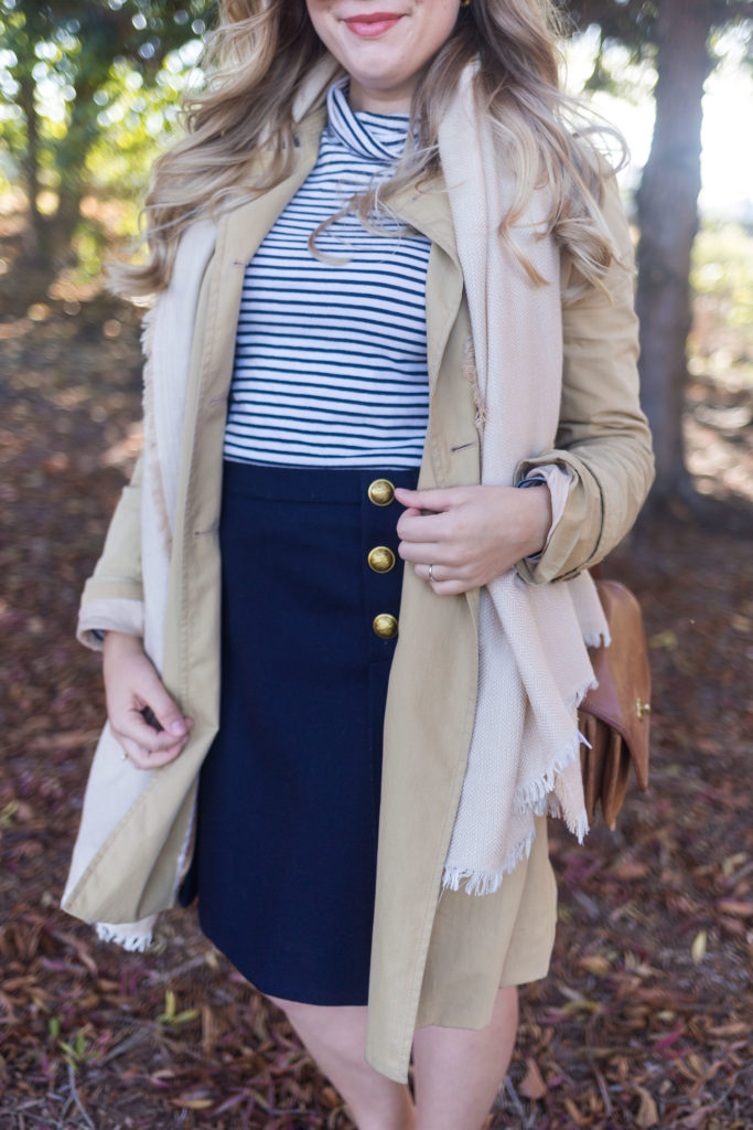 embracing fall - J.Crew skirt - sole society scarf - madewell ankle boots - tissue turtleneck - J.Crew fall essentials