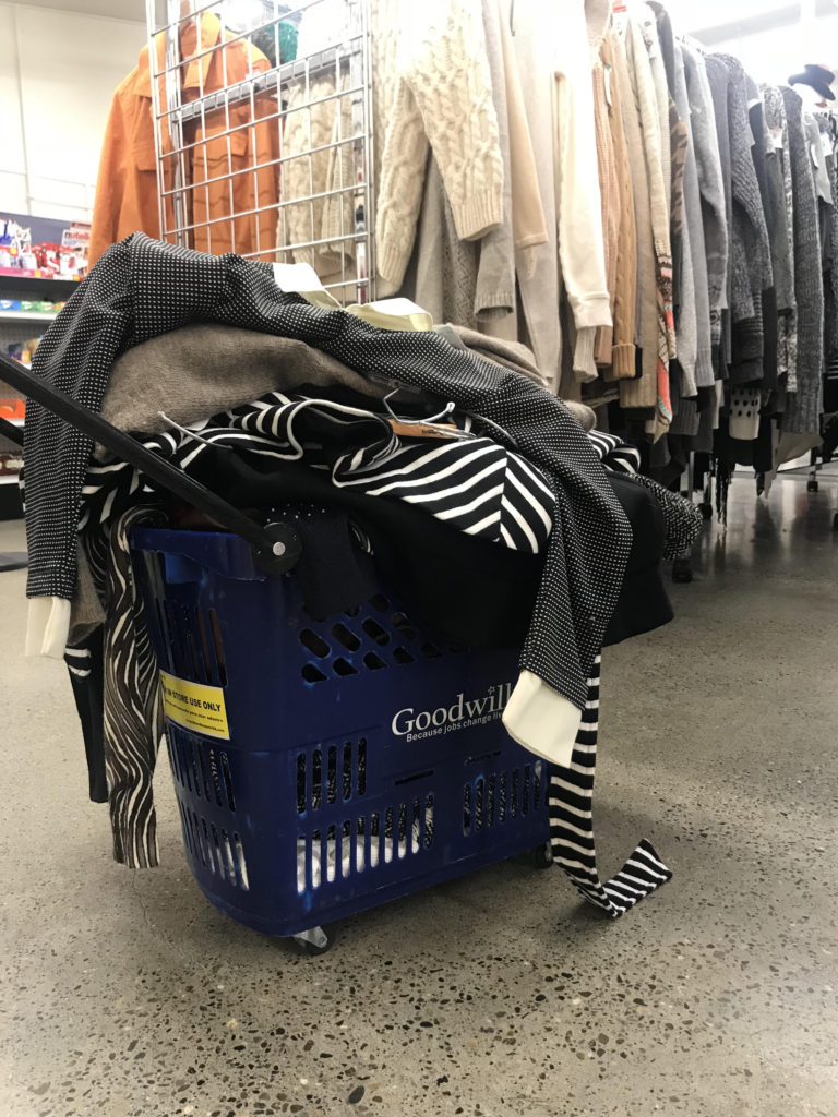 fashionista guide to thrift shopping - how to score big at goodwill - how to shop at thrift stores