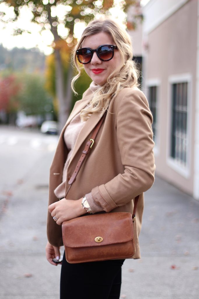 yes you need a camel blazer - why you need a camel blazer - where to get a camel blazer - chic fall outfits - easy fall style 